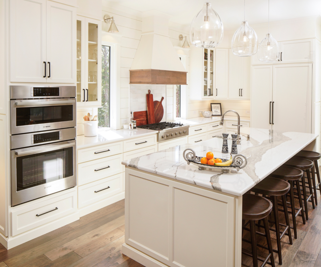 Brown Custom Home Kitchen